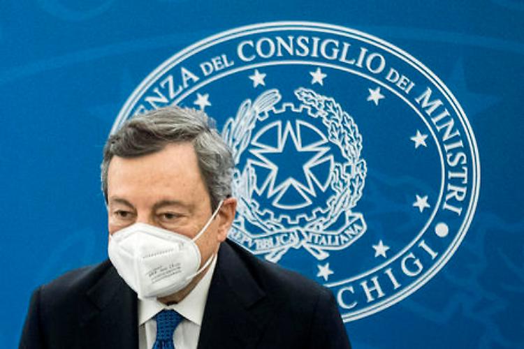  Draghi: riapertura della scuola fino alla prima media