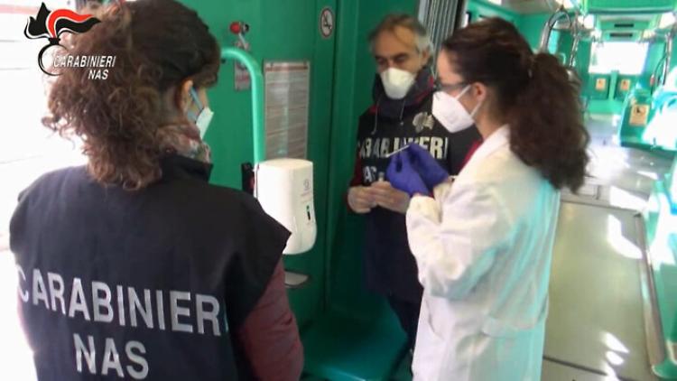 Mezzi Pubblici, Nas: 32 casi tracce Covid