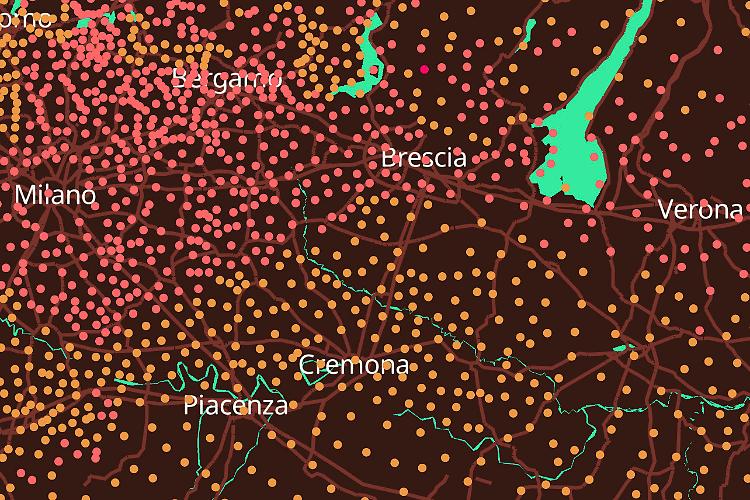 La provincia 'scotta': in 60 anni +2,37 gradi
