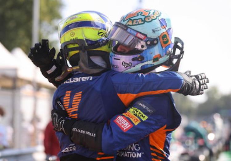 GpMonza, doppietta Mc Laren Fuori Hamilton e Verstappen