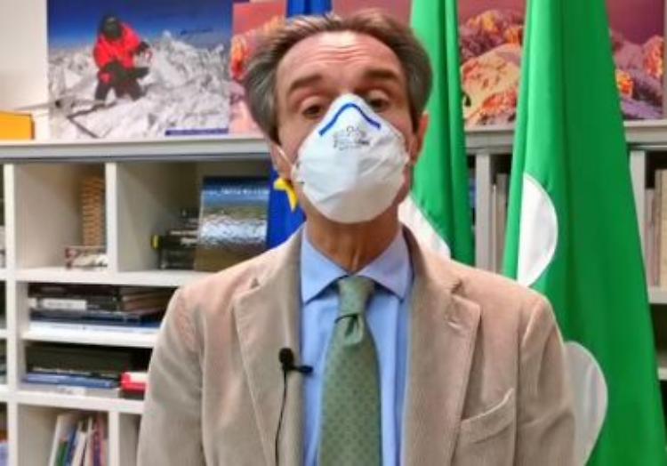 Covid: Fontana, la Lombardia resta ancora in zona bianca