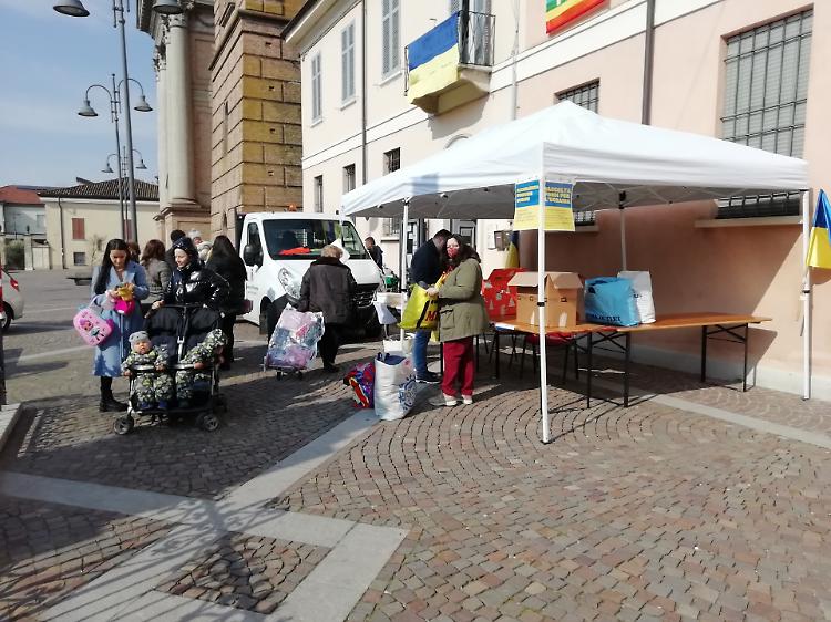 Offanengo, solidarietà per l'Ucraina