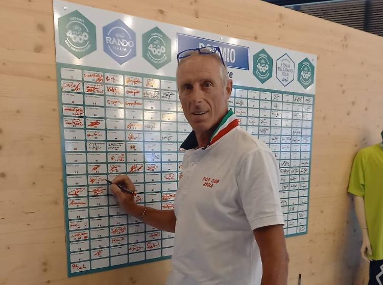 Gargioni  alla «Alpi 4000»: 1.500 chilometri in bici