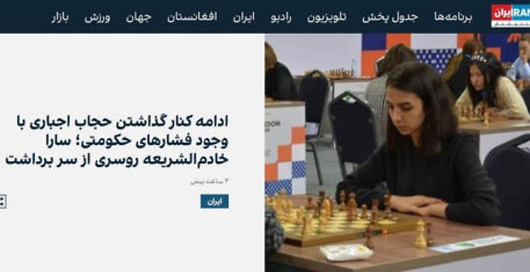 Iran: campionessa di scacchi senza velo al mondiale in Kazakistan