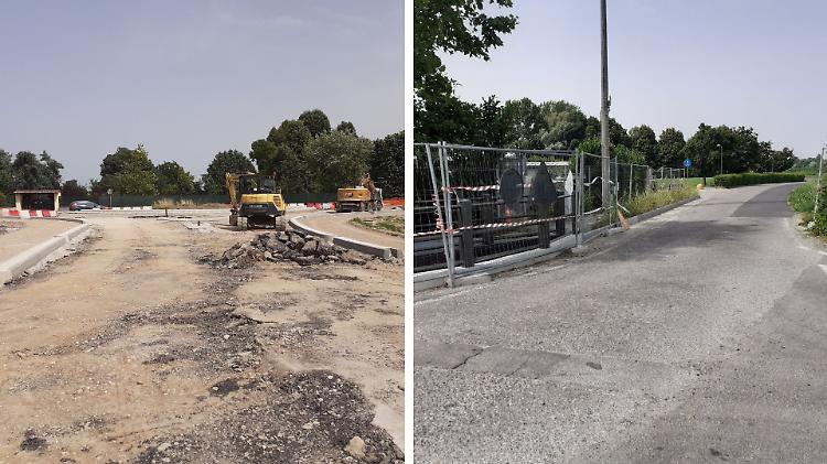 Strada da San Michele a Moscazzano: «Adesso più sicura»