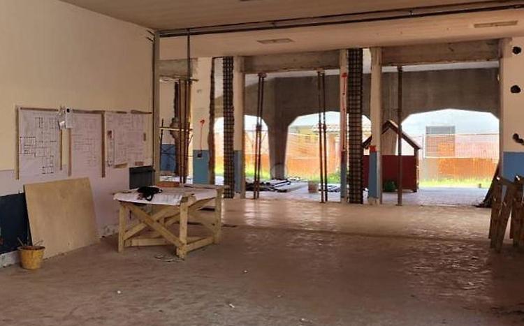 ‘Nido’ messo in sicurezza, e ora le opere interne