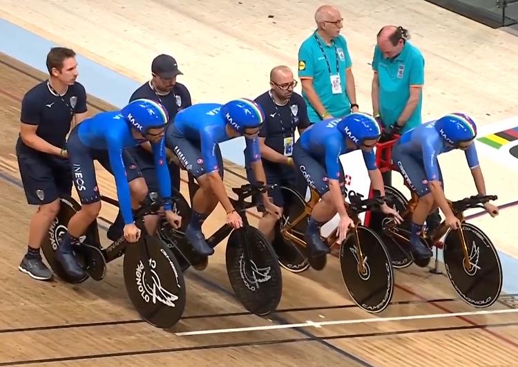 Mondiali di ciclismo: l'Italia di ct Villa e di Lamon (team Arvedi) avanzano