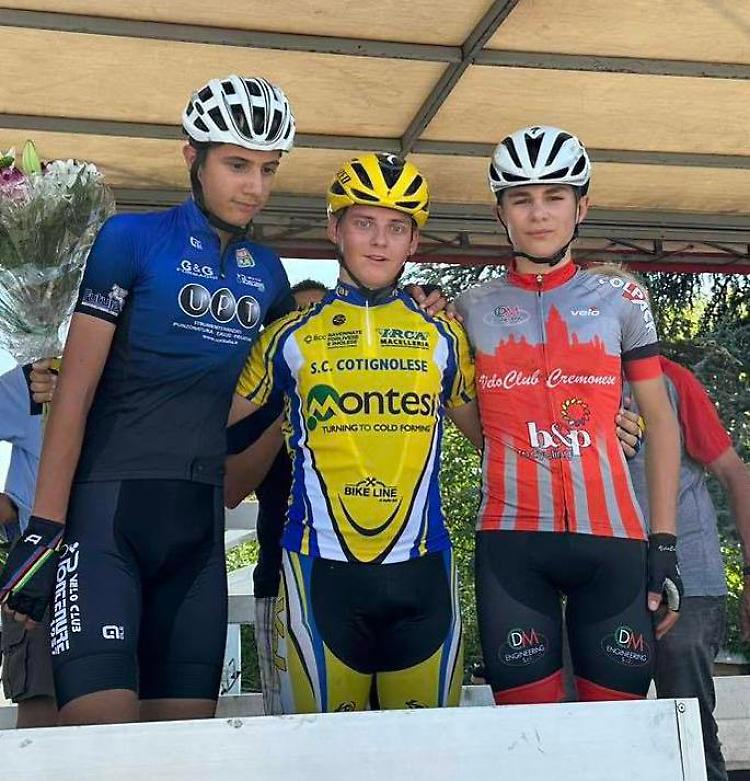 Ciclismo: Gregori e Bolzoni salgono sul podio