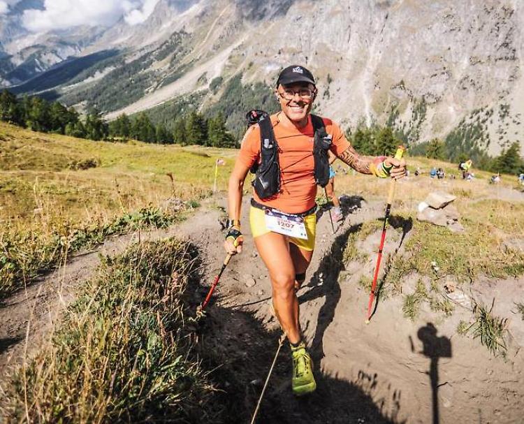 Trail runner, Mirco  Caraffa si prende  il Monte Bianco