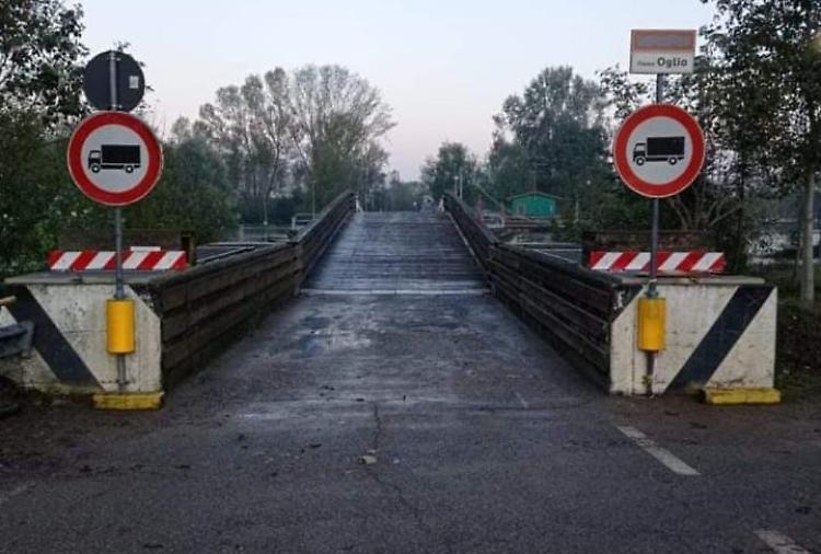 Ponte di Torre D'Oglio, nuova chiusura dalle 5 di martedì 12 marzo