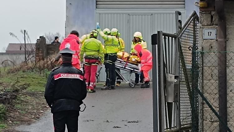 Baby motociclista cade in pista, trasportato a Bergamo in eliambulanza