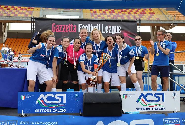 Le ragazze della Sported Maris campionesse d'Italia