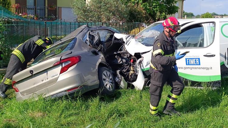 Incidenti nel Cremasco, stazionari i due feriti più gravi
