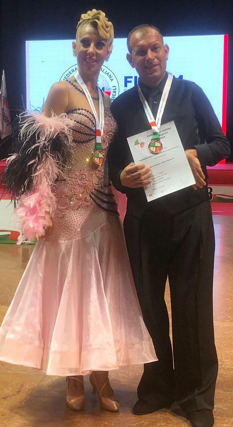Ballerino paralimpico sul podio del campionato italiano
