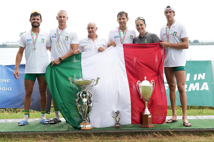 Gentili e Rodini sono campioni italiani. Le Canottieri cremonesi vanno a podio