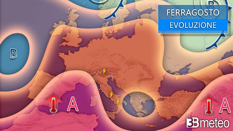 Meteo: ferragosto infuocato, poi temperature in discesa