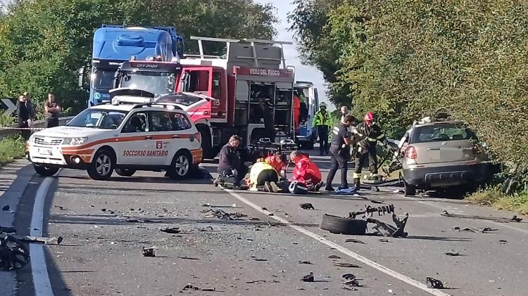 Terribile frontale sulla Serenissima, tre donne ferite